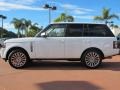 Fuji White 2012 Land Rover Range Rover Supercharged Exterior