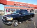 2006 Black Dodge Ram 1500 SLT Quad Cab 4x4  photo #1