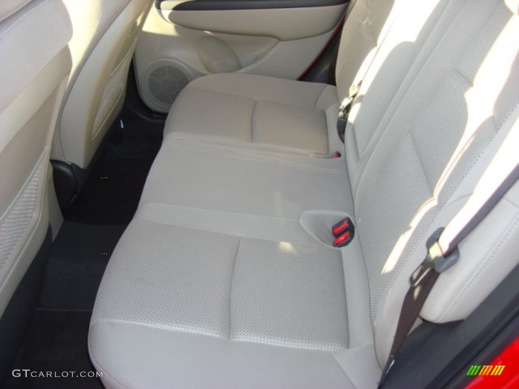 2009 Elantra Touring - Chilipepper Red / Beige photo #10