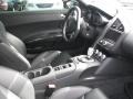 Black Fine Nappa Leather Interior Photo for 2011 Audi R8 #59074067