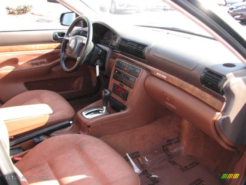 Terra Cotta Interior 1998 Audi A4 2.8 quattro Sedan Photo #59074730