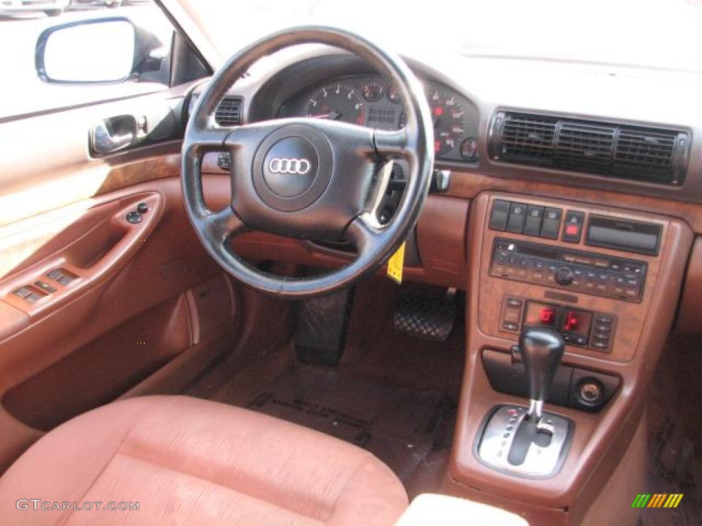 1998 Audi A4 2.8 quattro Sedan Terra Cotta Dashboard Photo #59074738