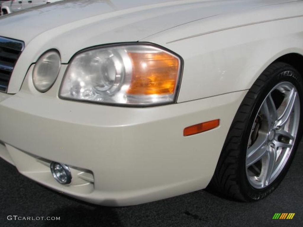 2004 Optima EX - Pearl White / Beige photo #4