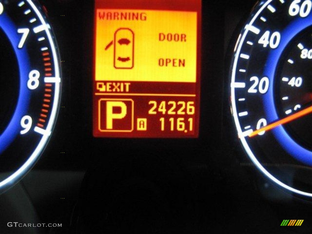 2009 G 37 Sedan - Blue Slate Metallic / Wheat photo #12