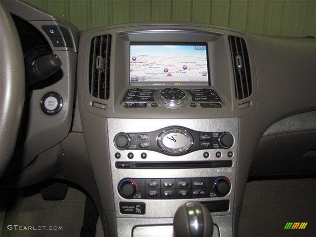 2009 G 37 Sedan - Blue Slate Metallic / Wheat photo #14