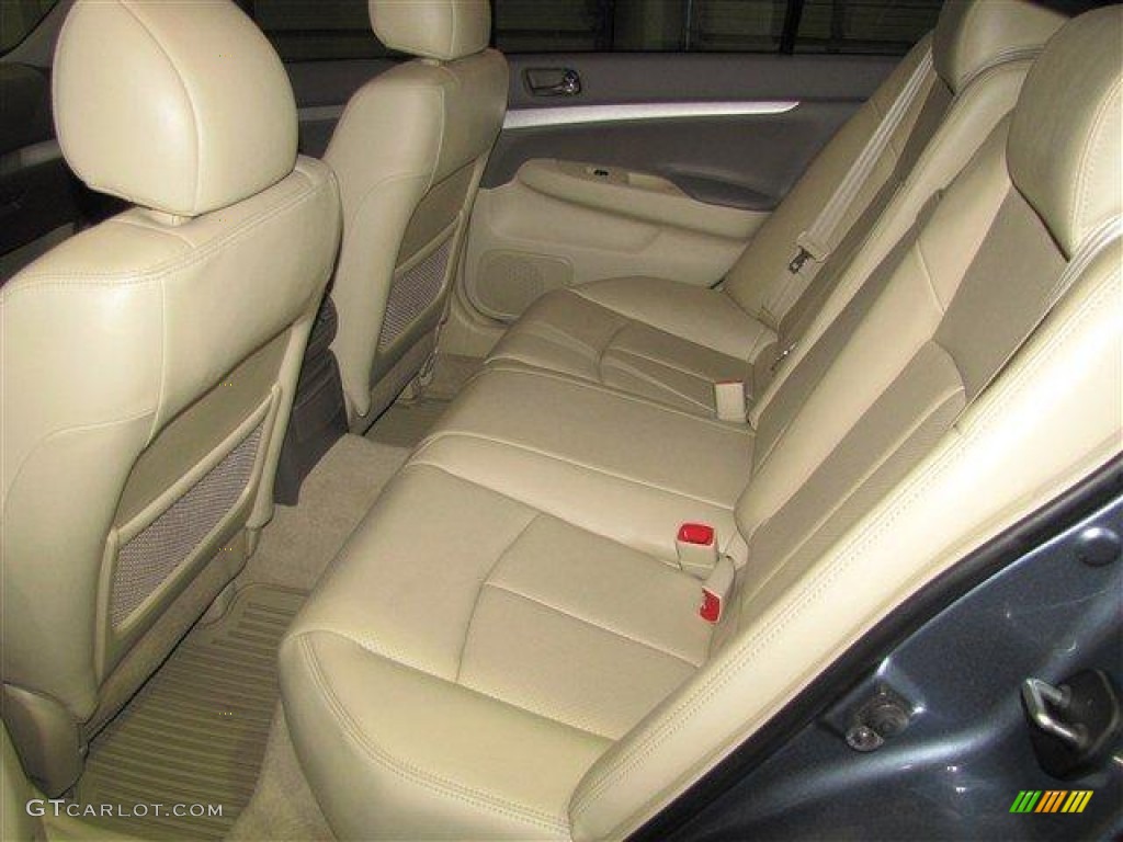 2009 G 37 Sedan - Blue Slate Metallic / Wheat photo #21