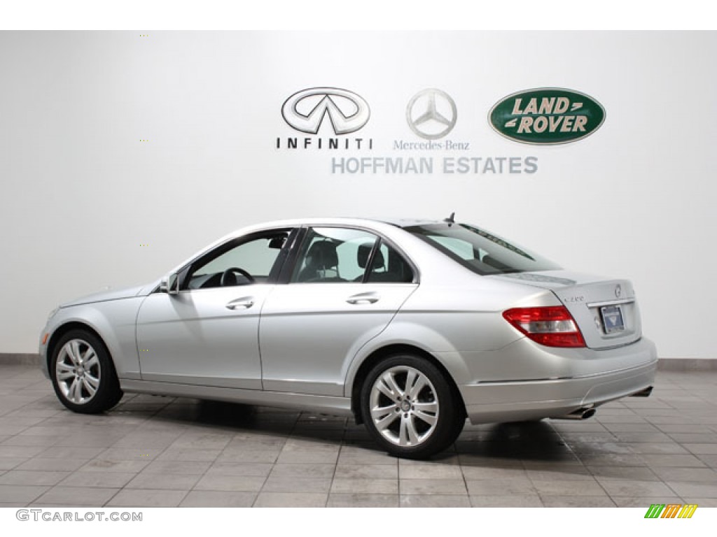 2011 C 300 Luxury 4Matic - Iridium Silver Metallic / Black photo #5