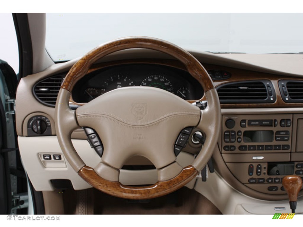 2000 Jaguar S-Type 3.0 Steering Wheel Photos