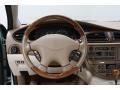 2000 Jaguar S-Type Cashmere Interior Steering Wheel Photo