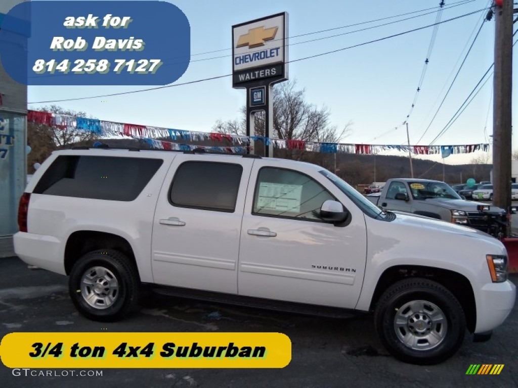 Summit White Chevrolet Suburban