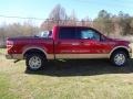 2012 Red Candy Metallic Ford F150 Lariat SuperCrew  photo #8