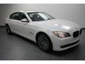 2011 Mineral White Metallic BMW 7 Series 740Li Sedan  photo #1