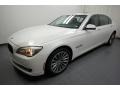 2011 Mineral White Metallic BMW 7 Series 740Li Sedan  photo #4