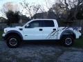 2011 Oxford White Ford F150 SVT Raptor SuperCrew 4x4  photo #2