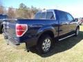 2011 Dark Blue Pearl Metallic Ford F150 XLT SuperCrew  photo #7