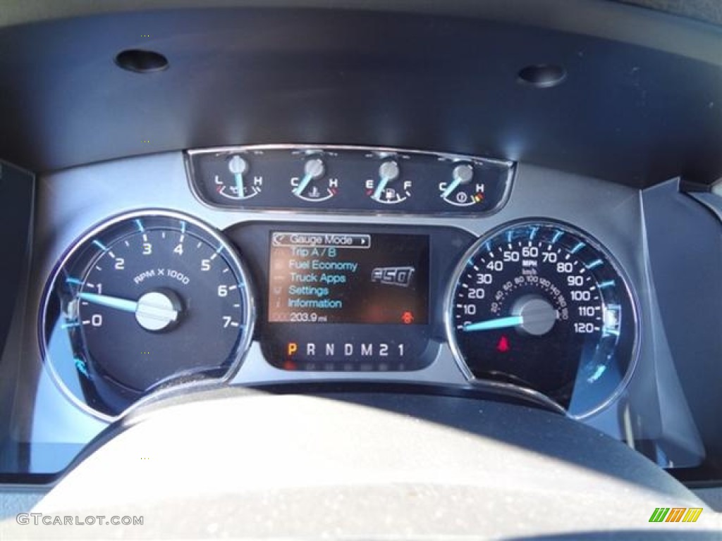 2011 Ford F150 Platinum SuperCrew Gauges Photo #59081708