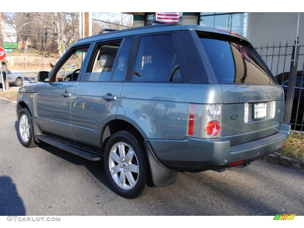 2006 Range Rover HSE - Giverny Green Metallic / Sand/Jet photo #4