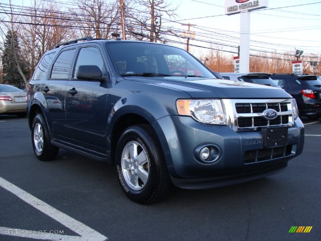 2010 Escape XLT 4WD - Steel Blue Metallic / Charcoal Black photo #3