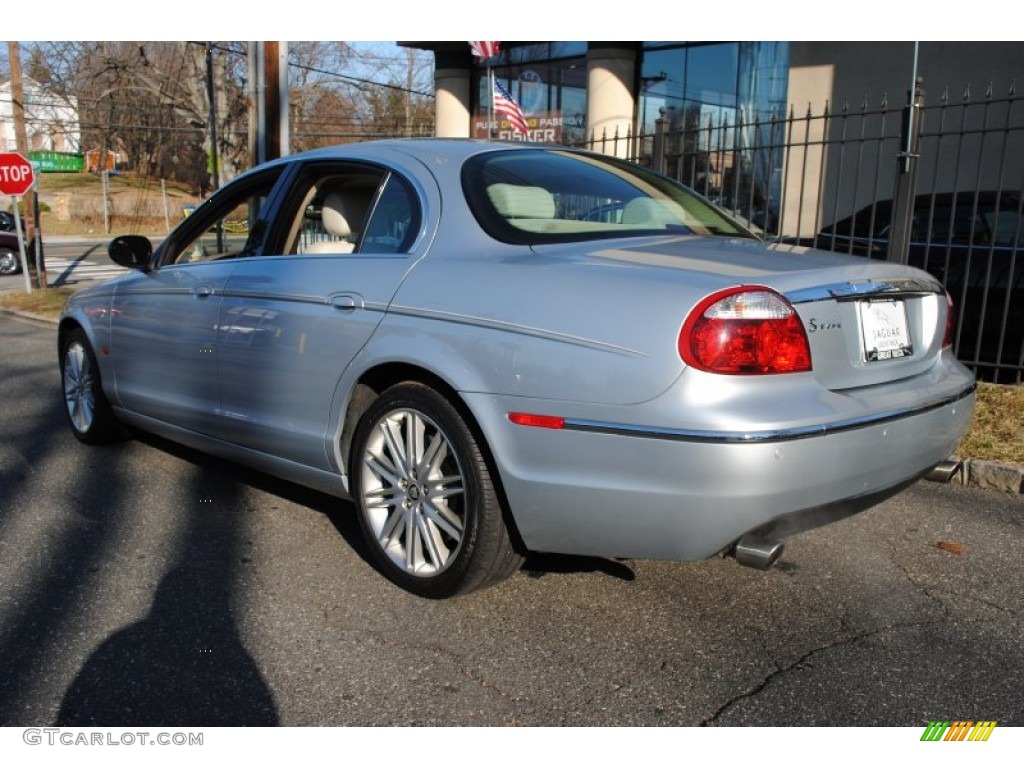 2006 S-Type 3.0 - Liquid Silver Metallic / Champagne photo #4