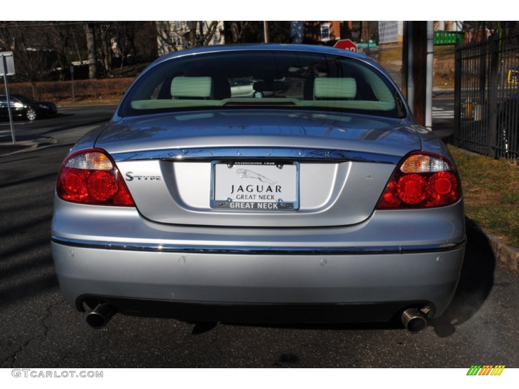 2006 S-Type 3.0 - Liquid Silver Metallic / Champagne photo #5