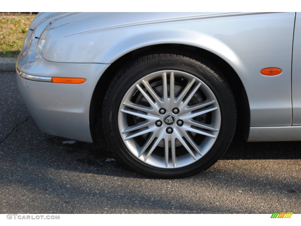 2006 S-Type 3.0 - Liquid Silver Metallic / Champagne photo #9