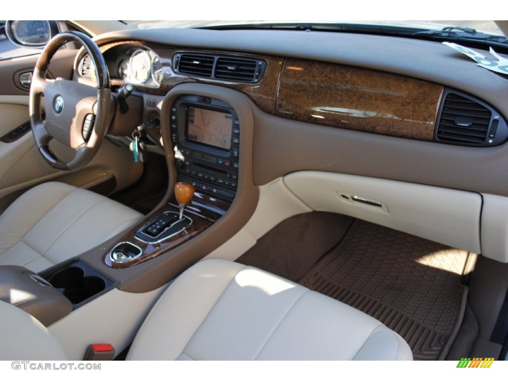2006 S-Type 3.0 - Liquid Silver Metallic / Champagne photo #12