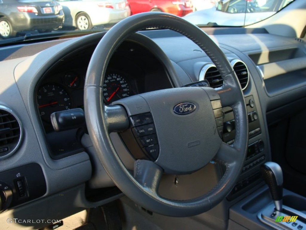 2005 Ford Freestyle SEL AWD Shale Steering Wheel Photo #59083406
