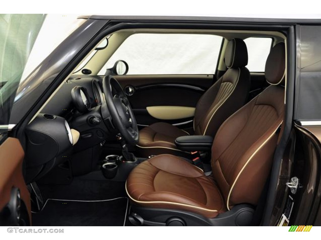Hot Chocolate Lounge Leather Interior 2011 Mini Cooper S Clubman Photo #59084783