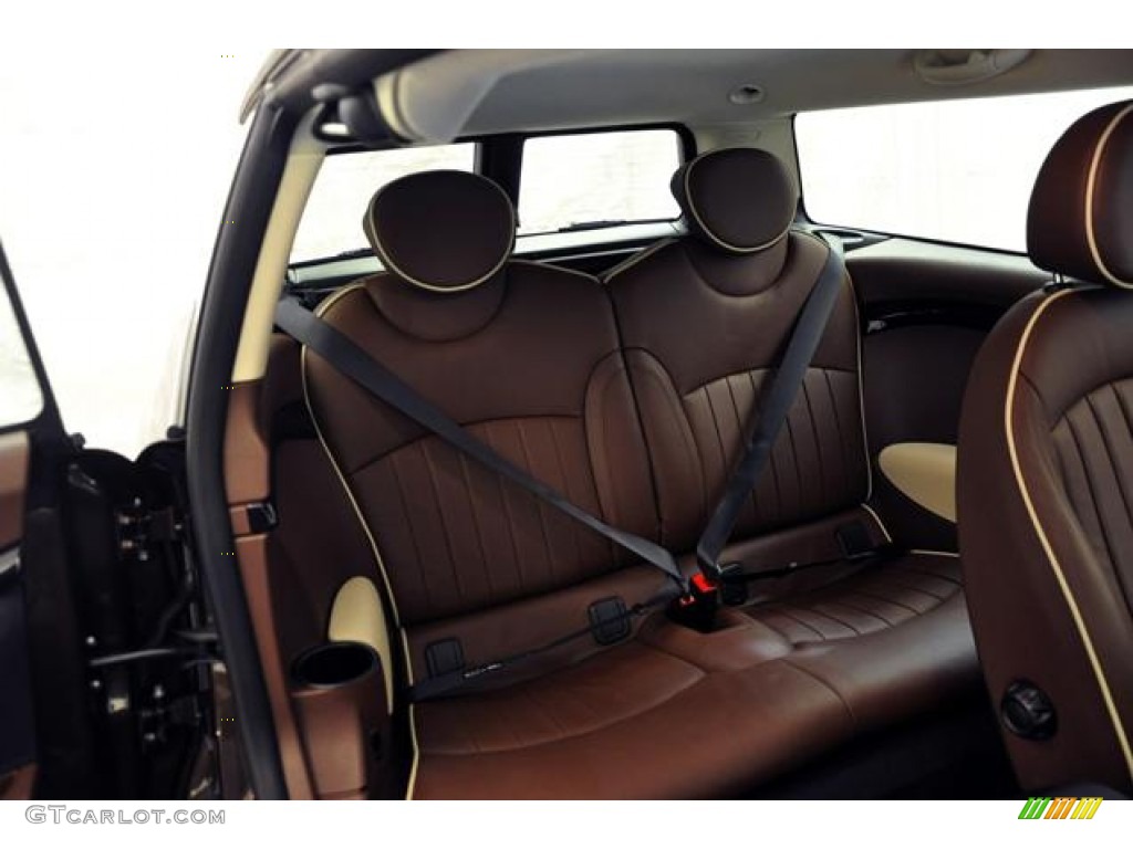 Hot Chocolate Lounge Leather Interior 2011 Mini Cooper S Clubman Photo #59084852