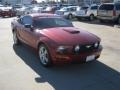 2008 Dark Candy Apple Red Ford Mustang GT Deluxe Coupe  photo #7