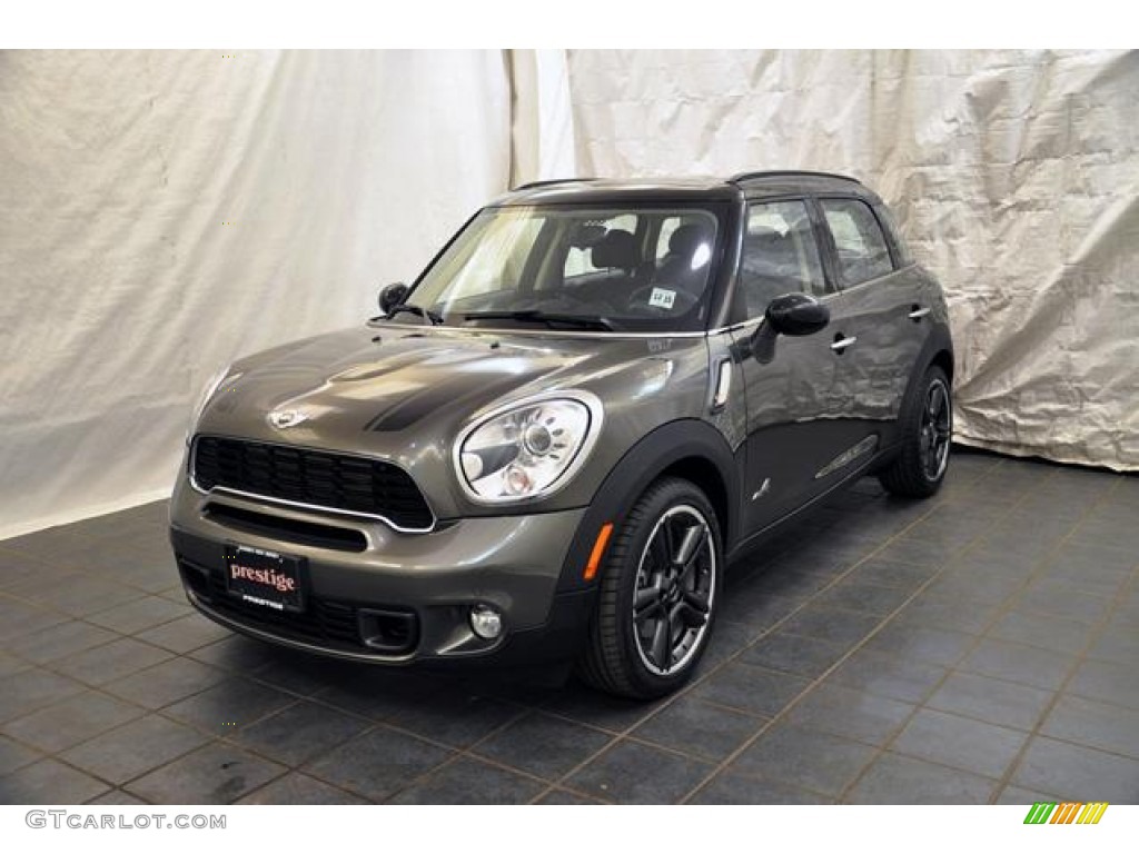 2011 Cooper S Countryman All4 AWD - Royal Gray / Pure Red Leather/Cloth photo #1