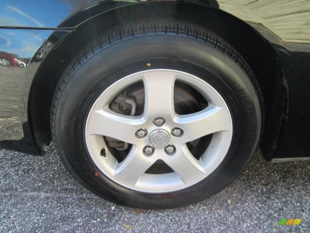 2004 Camry SE V6 - Black / Dark Charcoal photo #5