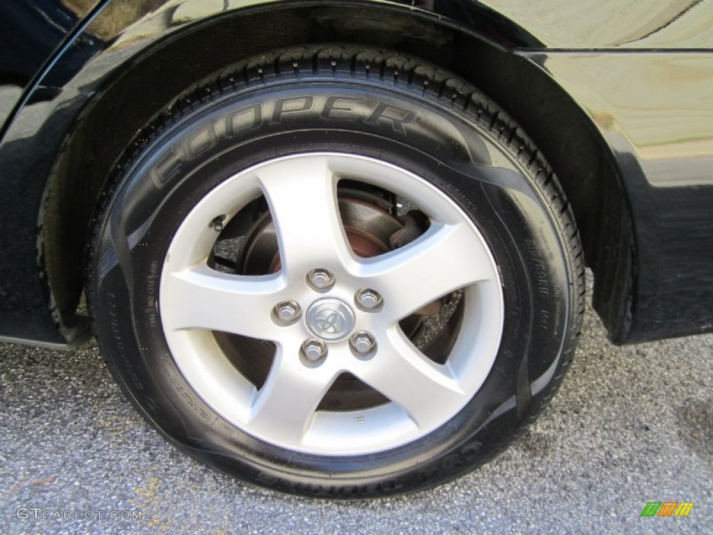 2004 Camry SE V6 - Black / Dark Charcoal photo #6