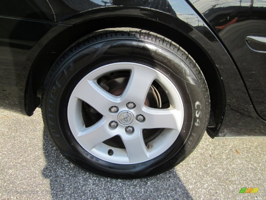 2004 Camry SE V6 - Black / Dark Charcoal photo #12