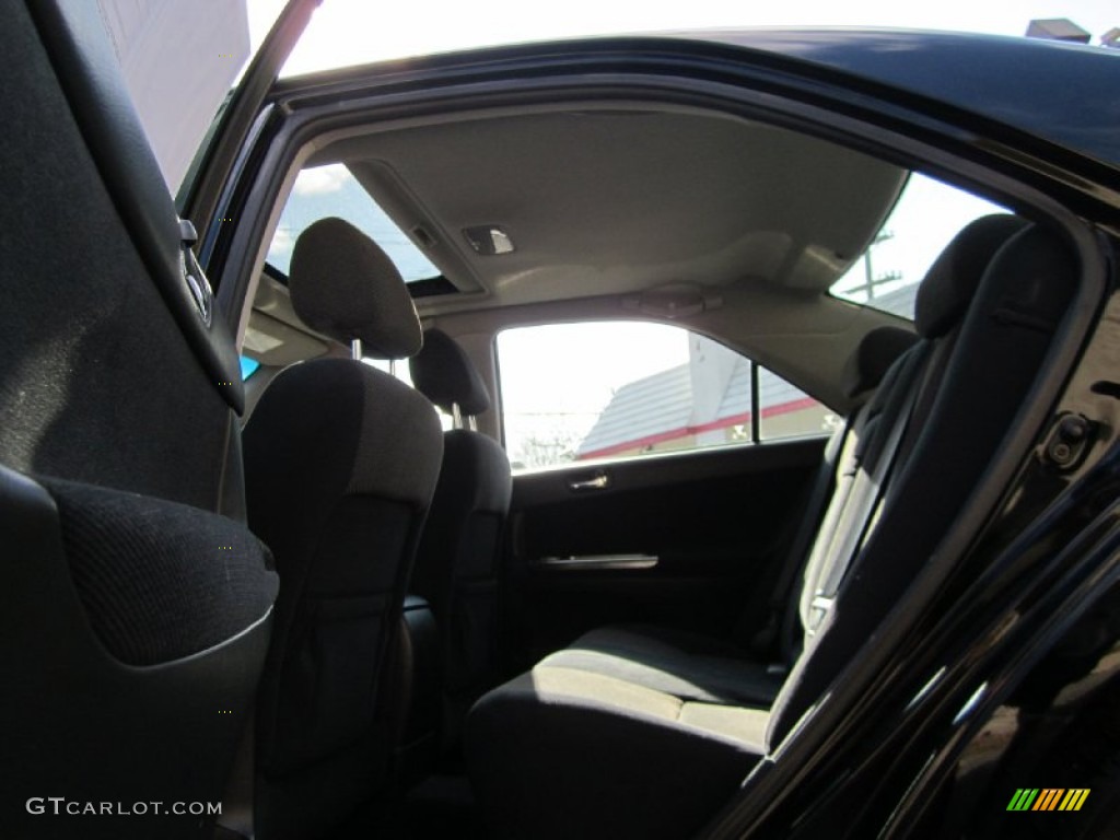 2004 Camry SE V6 - Black / Dark Charcoal photo #13