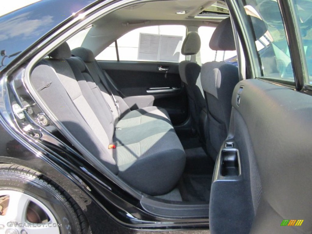 2004 Camry SE V6 - Black / Dark Charcoal photo #15