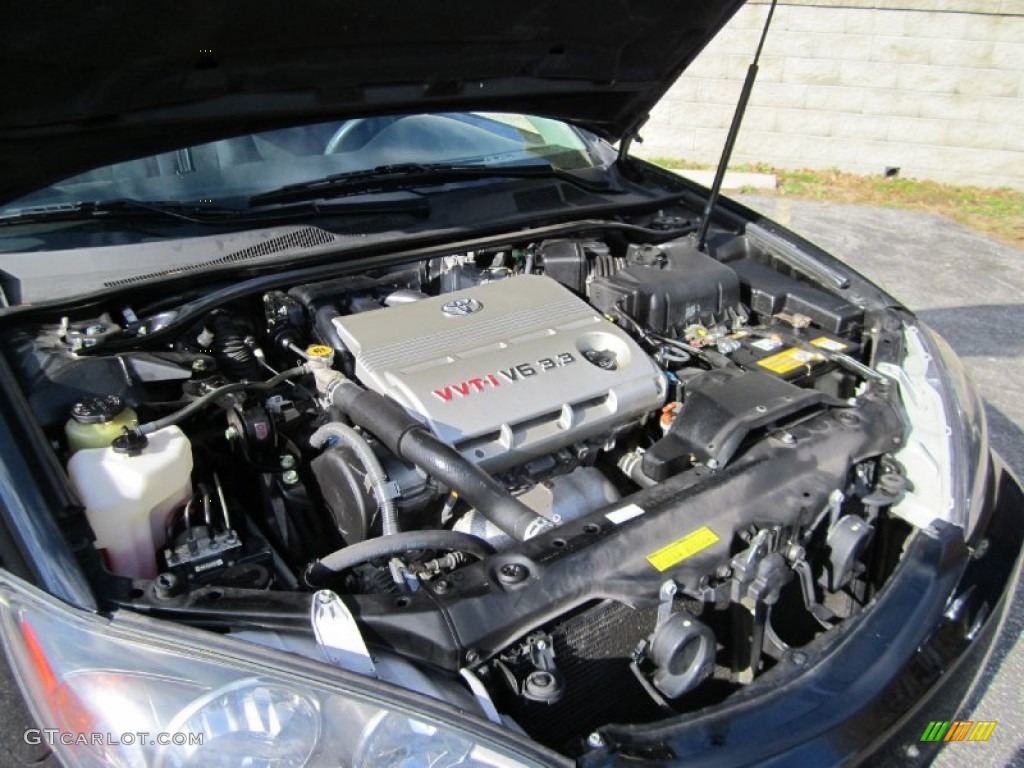 2004 Camry SE V6 - Black / Dark Charcoal photo #30