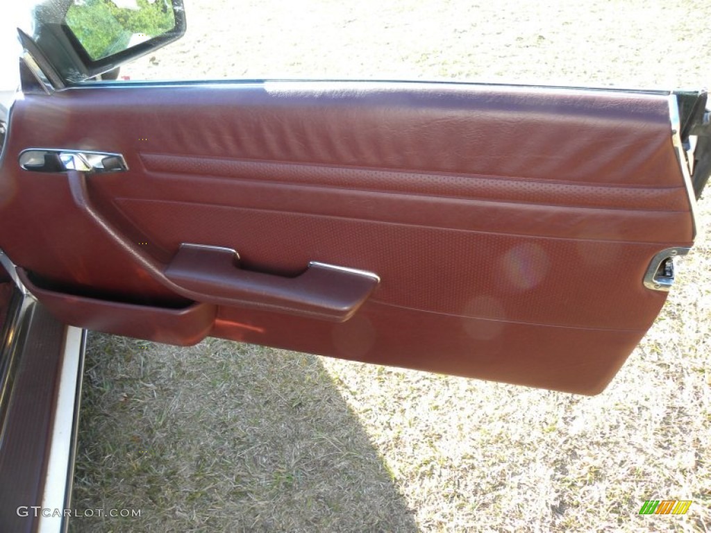 1988 Mercedes-Benz SL Class 560 SL Roadster Palomino Door Panel Photo #59085806