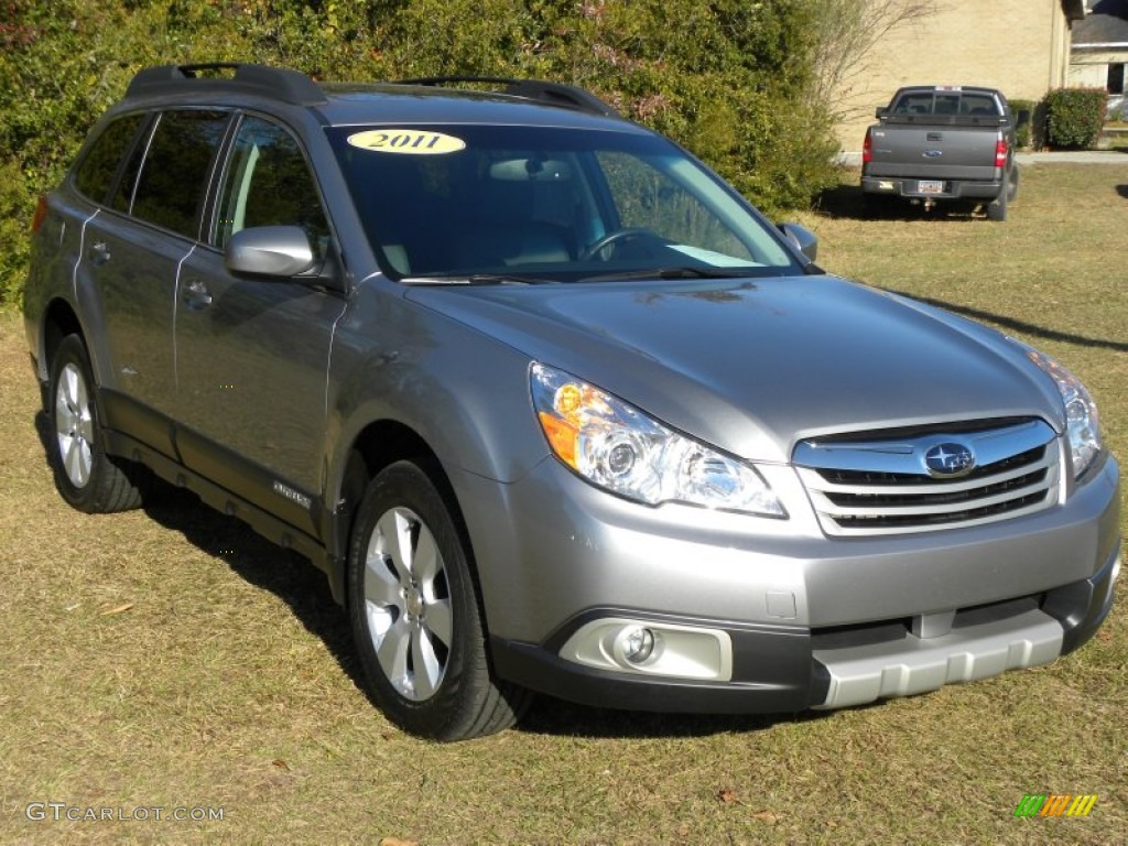 2011 Outback 2.5i Limited Wagon - Graphite Gray Metallic / Warm Ivory photo #1