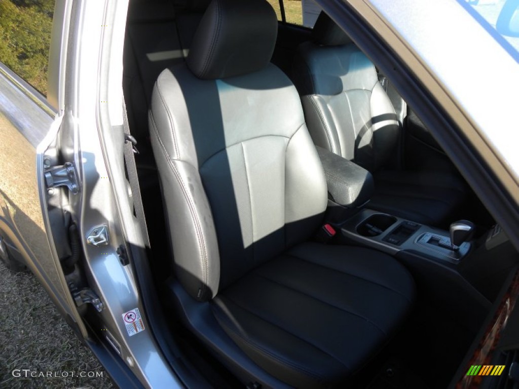 2011 Outback 2.5i Limited Wagon - Graphite Gray Metallic / Warm Ivory photo #9