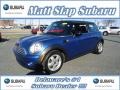 2008 Lightning Blue Metallic Mini Cooper Hardtop  photo #1