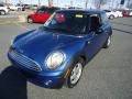 2008 Lightning Blue Metallic Mini Cooper Hardtop  photo #2