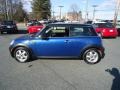 2008 Lightning Blue Metallic Mini Cooper Hardtop  photo #10