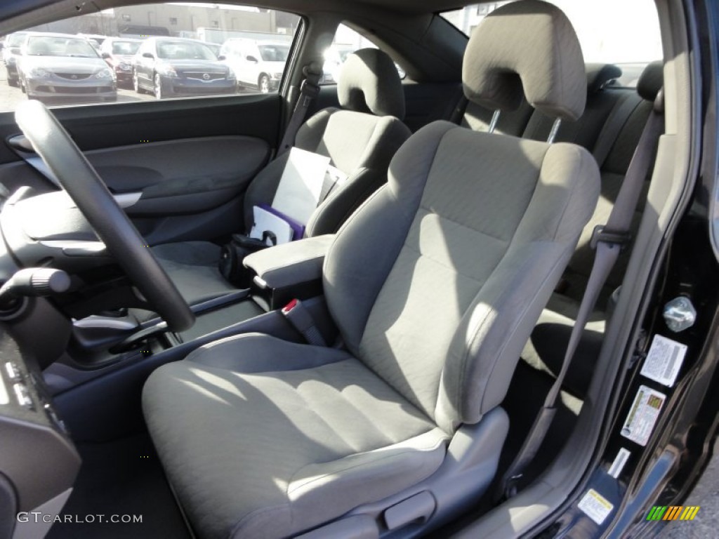 Gray Interior 2009 Honda Civic EX Coupe Photo #59089982