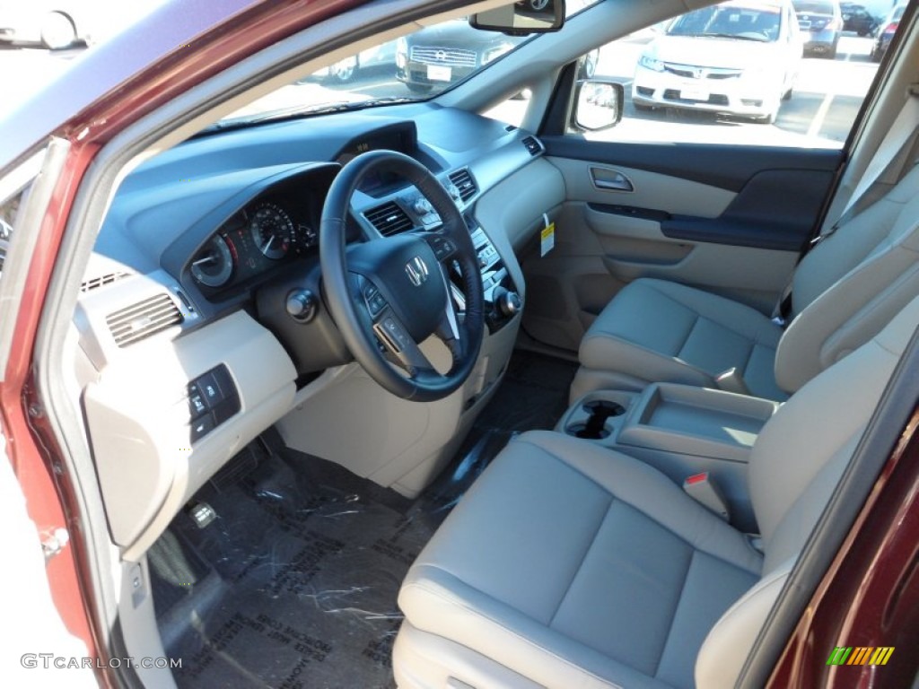 Beige Interior 2012 Honda Odyssey EX-L Photo #59090126