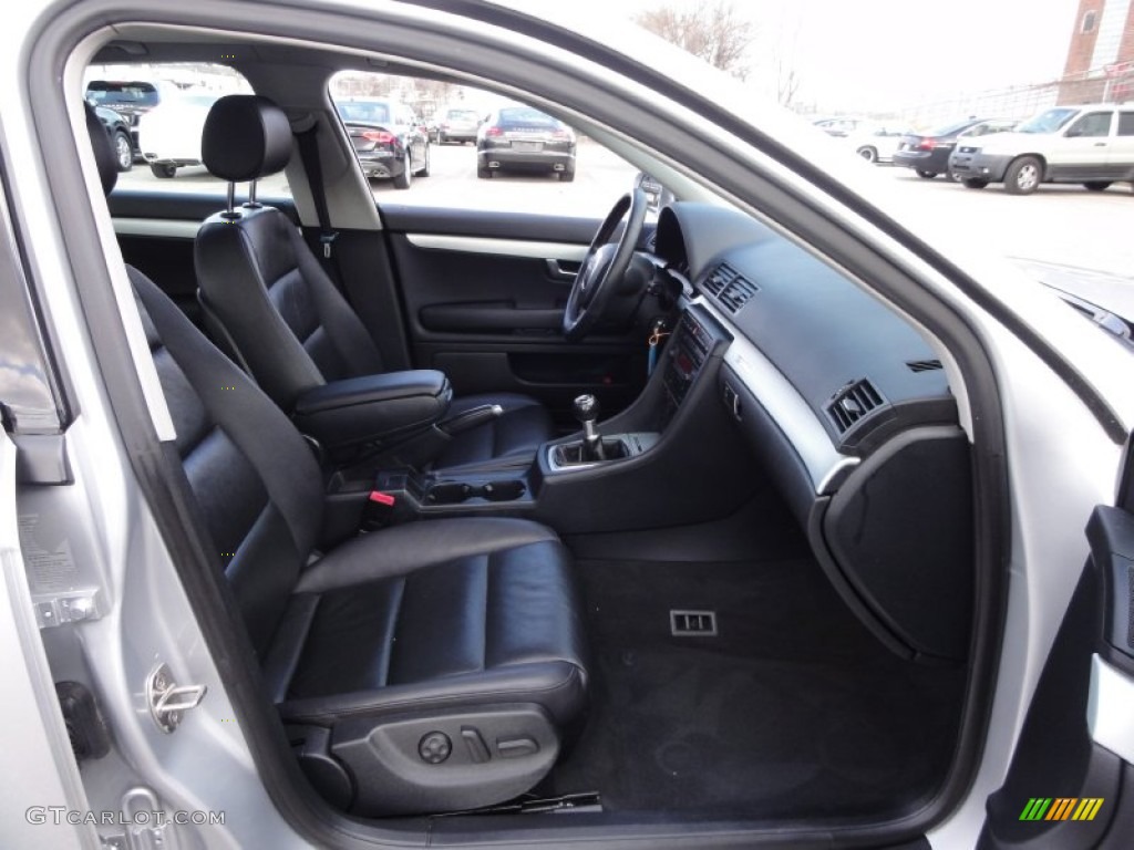 Ebony Interior 2006 Audi A4 2.0T quattro Sedan Photo #59090432