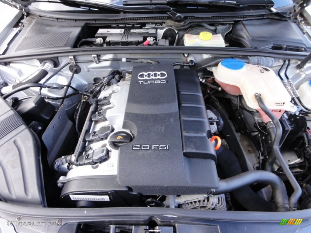 2006 Audi A4 2.0T quattro Sedan 2.0 Liter FSI Turbocharged DOHC 16-Valve VVT 4 Cylinder Engine Photo #59090549