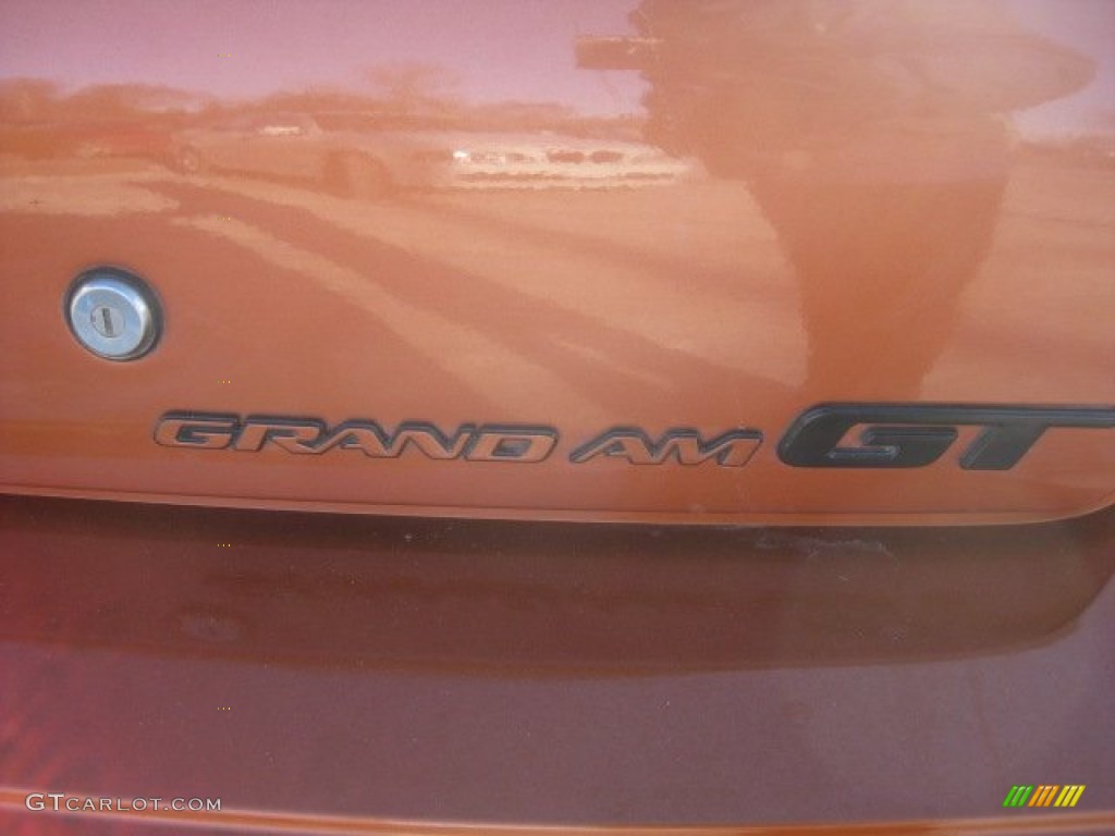 2003 Grand Am GT Sedan - Fusion Orange Metallic / Dark Pewter photo #18