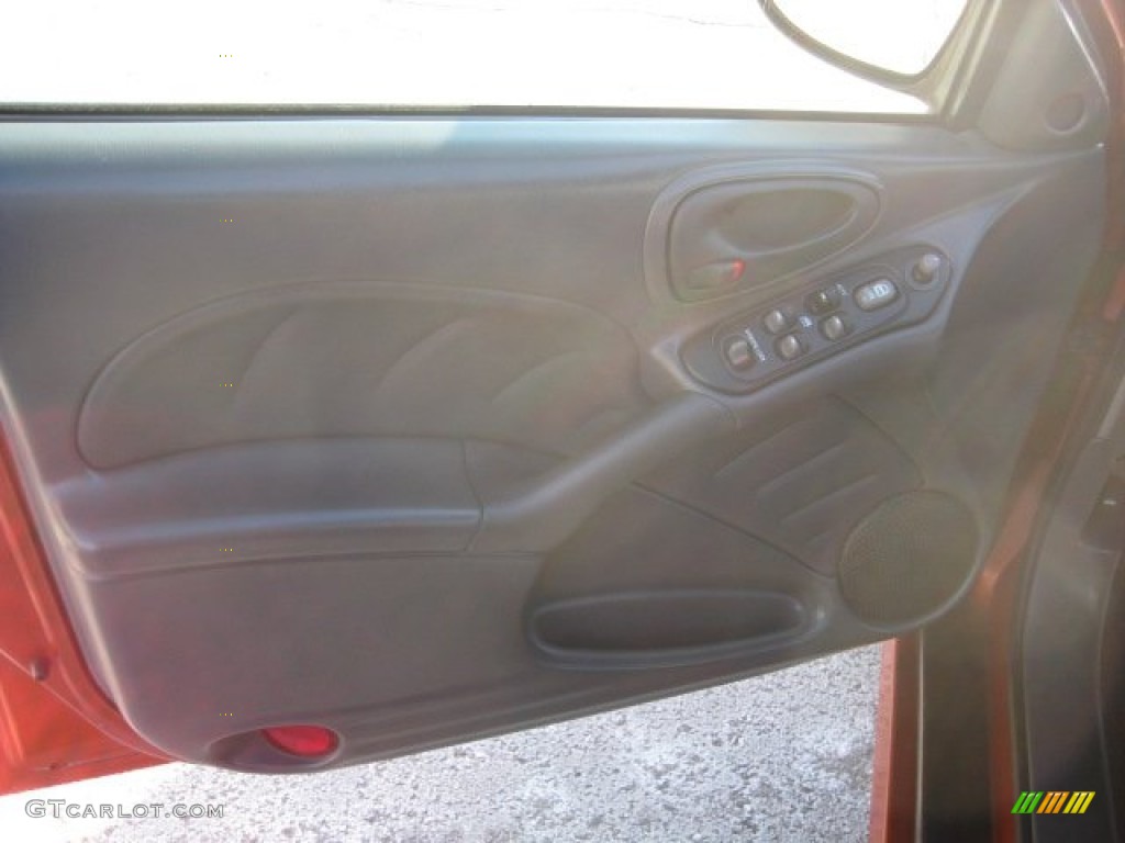 2003 Grand Am GT Sedan - Fusion Orange Metallic / Dark Pewter photo #21