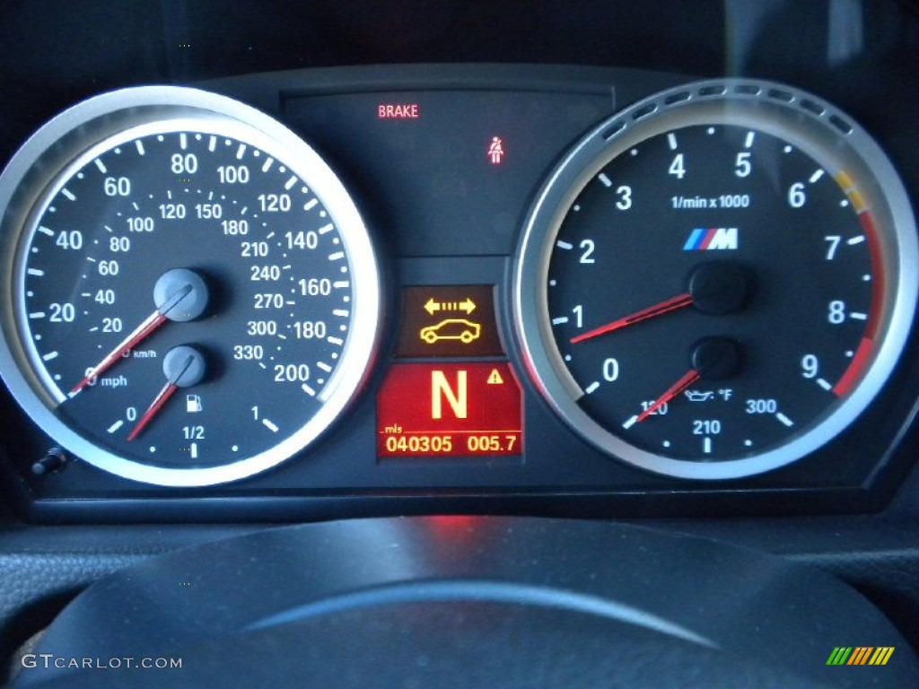 2010 BMW M3 Coupe Gauges Photos